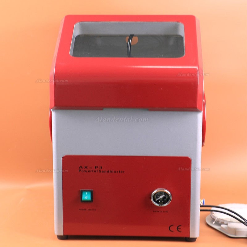 Dental Recyclable Sandblaster Machine Lab Equipment for Dentists Dust Free CE